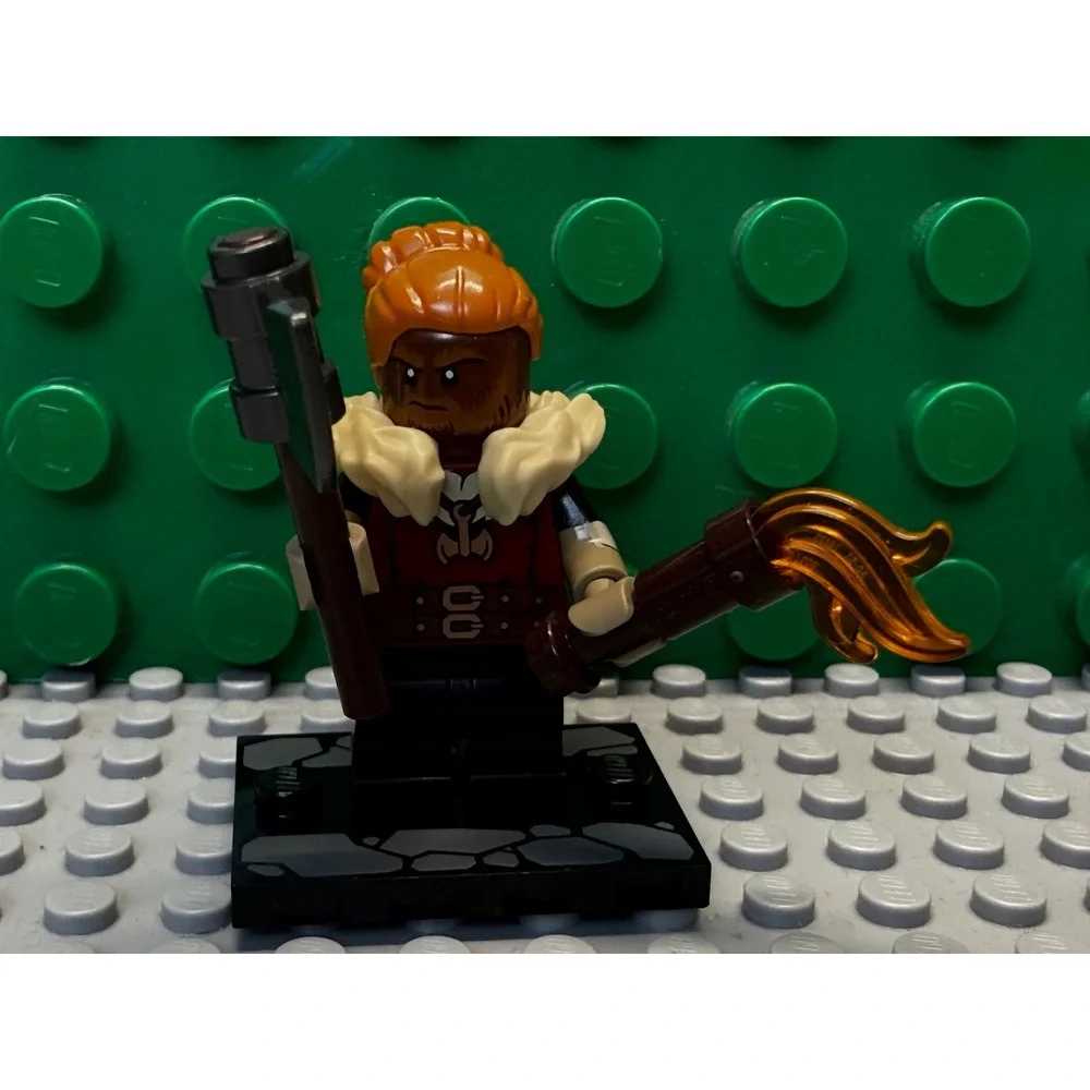 Lego Dungeons & Dragons CMF 71047 Strahd Elf Bard Barbarian Aarakocra Lot of 4